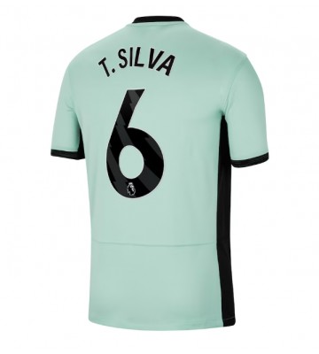 Chelsea Thiago Silva #6 Replika Tredjetrøje 2023-24 Kortærmet